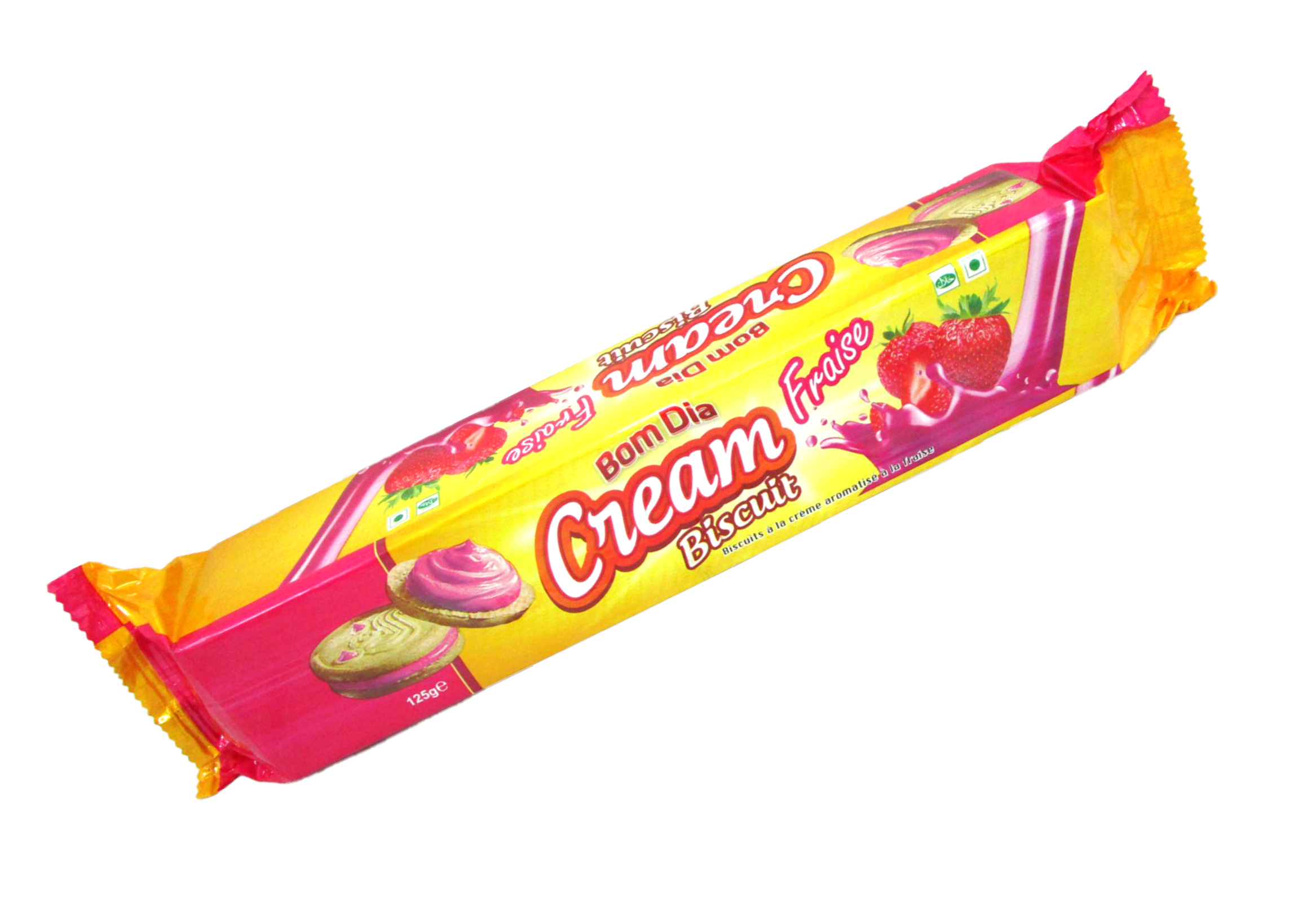 Cream Biscuit Strawberry 125g